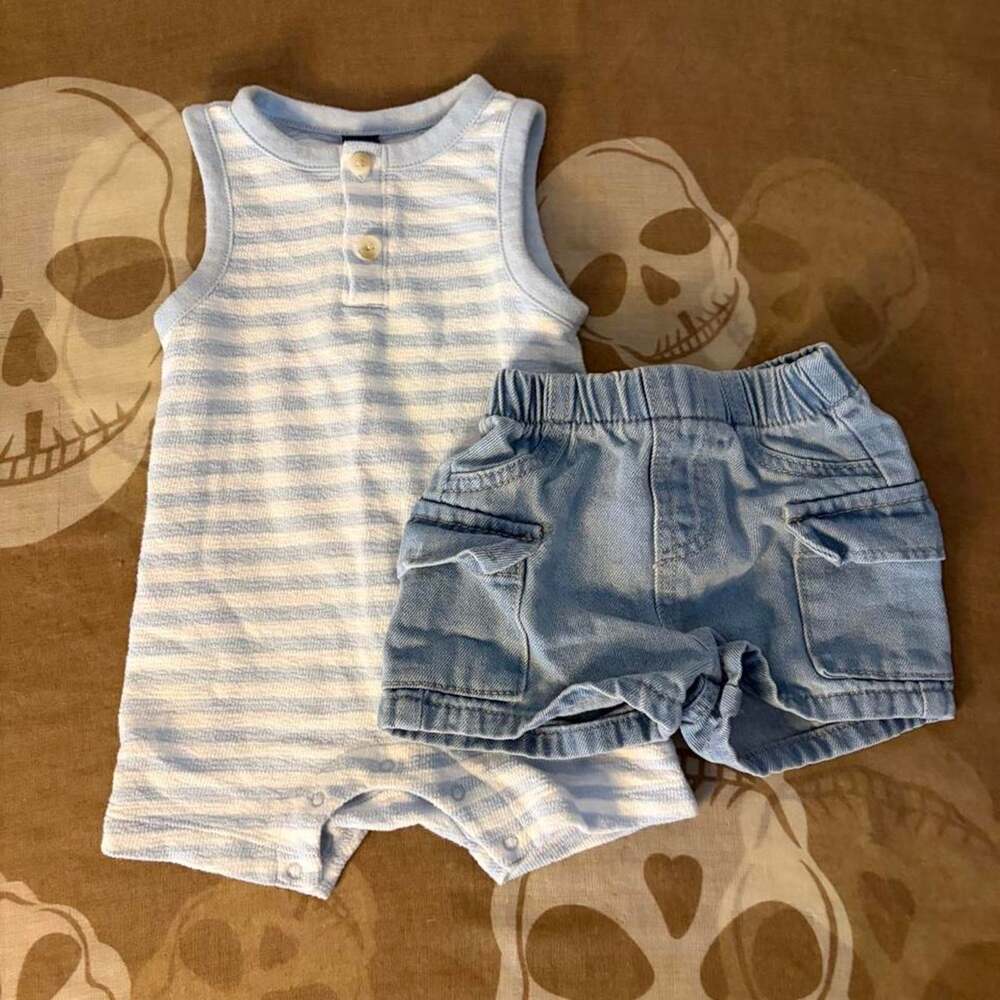 Old navy 2 piece light blue